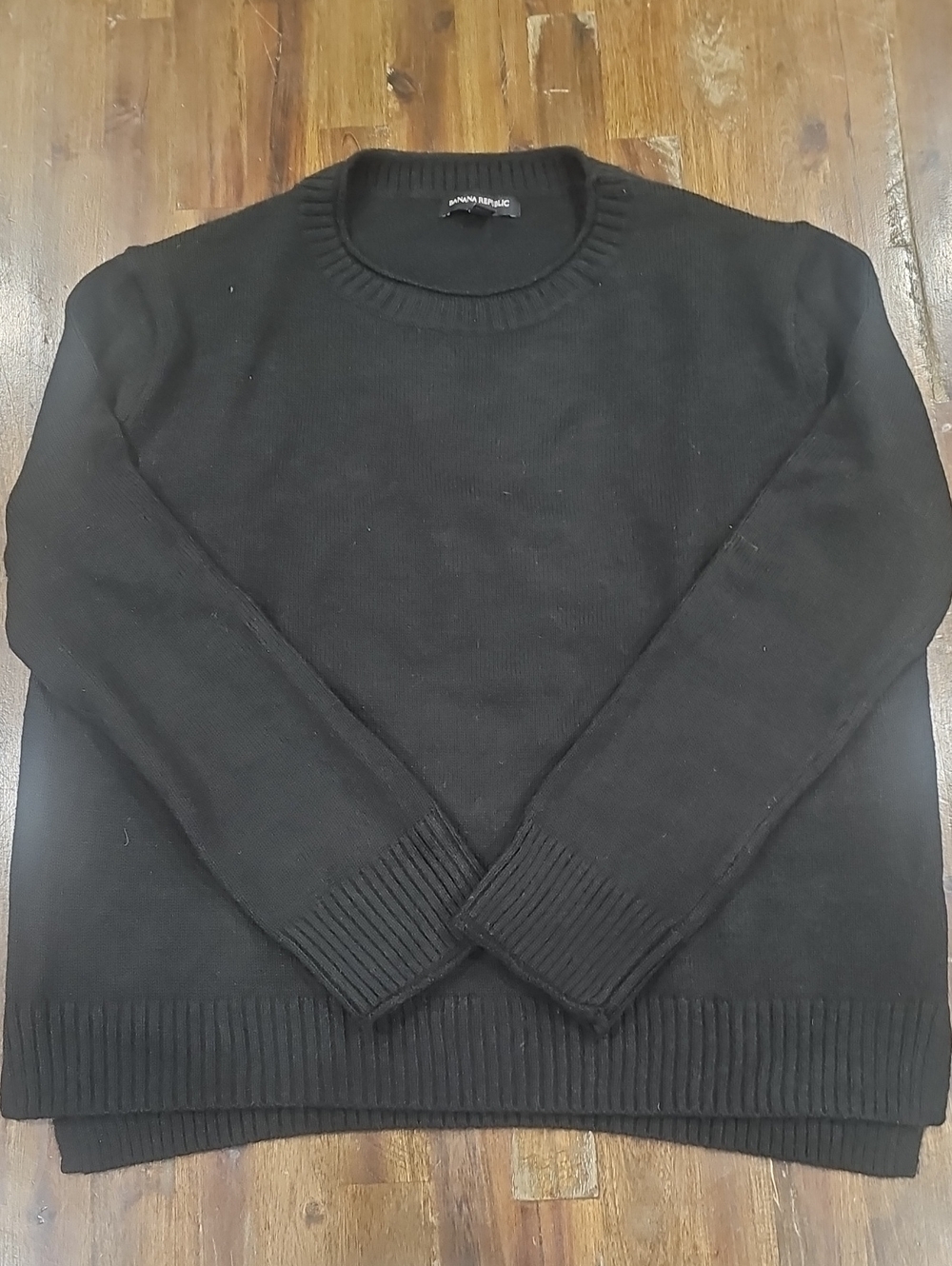 Banana Republic Women's Black Coveted Pullover Sweater
